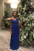 Guys, when it first arrived and I tried it on, I thought it was too long. And it was long for me but as soon as I put on some heels it was PERFECT!! 10/10 would recommend. - Dorothy A.