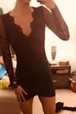 I absolutely loved this body suit. It's fits perfectly and is true to size. I got so many compliments when i wore it. It went perfect with a leather skirt. - Michelle S.
