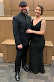 Love this dress! Ordered it for my winter wedding and got so many compliments. It is a heavier material so it would probably be hot in the summer. Im shorter so I did have it hemmed slightly and the straps shortened as well. Which allowed me to wear a dark bra under it without it being noticeable.
One negative... I live in Canada and upon delivery I was hit with a 52 dollar duty charge.
Id still prob order it again in another color. - Shannon G.