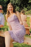 I love this dress! Perfect for summer weddings. The material and dress are very comfortable, and I like the lightness for the dress for warmer temperatures. Would definitely recommend. Another great dress from Lulus for tall girls! - Victoria S.