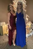I ordered this dress for a work Christmas party and absolutely loved it! I got so many compliments. It's comfortable and super flattering. Would definitely recommend - Katelyn F.