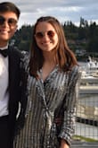 I loved this dress, I wore it to homecoming and got lots of compliments. It was sparklier than I thought it would be but I got used to it. I did add some more snaps just because the slit was really wide and I didn't want anything to show, but overall the dress fit really well. - Audrey S.