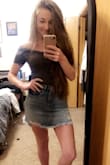 At 24 years old, I had never bought/owned a mini skirt so I decided to branch out and buy one as I am going out a lot more often than I used to. This skirt is SO CUTE. I'll just suggest that if you want to wear this skirt down more on your hips, I'd go up a size. The XS fits perfectly up on my waist, making the skirt pretty short, and there's no way I could move it down to my hips. *PS - bodysuit in photo is also Lulus and equally loved!* - Lindsey M.