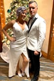 Absolutely loved this dress and got compliments all night long. Was worth every penny. Must have a tan. - Keri K.