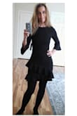 Another dress that is very comfortable and looks really elegant but not too fancy. This makes this a great dress to wear to work or when you go out for dinner. The material is very comfortable. - Ruth F.