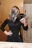 My boyfriend LOVES this shirt and so does everyone else! I get compliments all the time on it. Not the greatest pic btw - Maddi H.