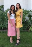 I'm in between an xs and small in Lulus dresses. I ordered this in a small and it worked but I would say size down if you're in between sizes and would like it to fit like the photo. Very cute dress, gives me Belle vibes! - Kaitlyn W.