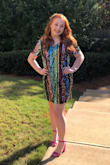 Perfect for my homecoming! It's comfortable and SO fun! - Heather K.