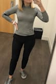 Glad with this purchase! Really like how hypnotic the stripes look. The material is not thick, good for warmer weather but still fine for winter if put layers over it. - Alexandra M.