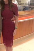 Looove this dress! I wore it to the Nutcracker with my dad and it fit perfectly and got a lot of compliments. I usually wear a size S, but a XS fit way better. - Taylor R.