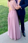 Love the dress, very long and since I have a small waist I had to get it tailored but love the way it turned out! - Serena P.