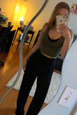 I originally bought this in white and then decided to get a green one too. I wear with under tops or as a top by itself. So soft and very flattering. Thanks Lulus! - Janine A.