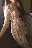 I absolutely loved wearing this dress! I wore it for NYE and received so many compliments. None of the sequins snagged which was great. Would love to buy this in different colors! - Neha P.