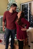 Bought this dress to wear to my family Christmas Eve party. The fit was great! It is nice to have a real wrap dress. The fabric was a beautiful color and super soft. - Sierra M.