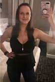 I was worried this top would make me look/feel too busty but it fit amazing (and had enough support to wear it without a bra!!). Love love love! Perfect for a night out! - Amanda A.