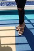 My go too sandals. I wear them almost all the time and they hold up really well. - Jojo D.