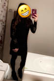 This is my new favorite dress. I am 5'2 and ordered a small (I'm usually a size small in Lulus clothing... sometimes XS). I was having a hard time deciding on which size to buy and I'm glad I bought the small! This fit was true to size! It is comfortable and absolutely gorgeous! I got a compliment from everyone the night I wore it- I even got multiple compliments from the same people. Everyone asked me where I bought the dress. It just fit my body so well and it's once again just so so gorgeous of a dress! It looks great with black tights and the booties I wore with just a little heel! :) if I ever lost this dress or something happened to it... I would buy another one that's how much I love it! I loved how it wasn't so tight on my body and the material was very nice. I hate bodycon dresses that fit too tight and have crappy material. That's why I buy dresses from Lulus now despite the expenses! Lol. My boyfriend loved it too. It's his new favorite dress on me! - Kristena R.