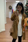 Casual and classy perfect to pair with a black leggings and trench coat - Erika S.