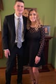 Bought this for my daughters sorority-semi formal. She loved it and it fit great! The open back created a bit of a problem due to her bust size, so she had to tape them a bit. But she received many compliments! - AMY J.