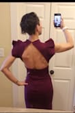 Nice fit, zipper puckers/lumpy at my waist/small of waist..planning to have it tailored. Love the length and vibrant color. - Dani R.
