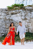 I purchased this set for our engagement pictures and I am so happy I did!  It fits true to size and the material is thick without being heavy. - Brooke S.
