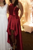 I wore this dress for my brothers wedding and everyone loved it!! It fit perfectly, the material is great, and the flow is beautiful. - Maddison Z.