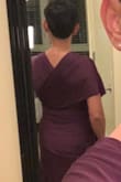 This is a great versatile dress. I bought it on purple for me to attend a wedding and I got it on slate blue for my bridesmaids. They are all different shapes and sizes and they loved the idea that they can wear the same dress in the way that is more flattering for each one of them. - Karlena L.
