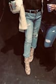 The boots are a little tight at first but considering they are brand new and undamaged, that's nothing to worry about. With a few wears, they started to adjust and become comfortable! I love these so much and are definitely worth the price! - Courtney R.
