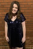 I wore this to my college semi formal and I loved it. This dress was a perfect fit, it was so flattering and fit well. - Hannah W.