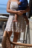 Very cute dress, I bought it too large just in case, had it taken in a bit around the waist, fits nicely and straps are adjustable. - Sadiyah G.