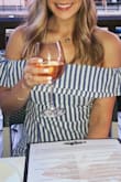 Super flattering and so comfortable! Looks great with sandals or heels, and it stayed up great (usually off the shoulder styles fall down/move around too much)! - Sarah W.