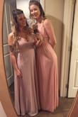 Perfect dress for a bridesmaid! I got this dress for my best friends wedding in Vegas. It was a little too long so I had to have it taken up. - Hannah M.