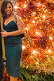 Its a beautiful dress. I wore it for the holiday party. The material of the dress is nice. It's a bit tight, it was hard for me to get on and off the car but glad the dress was okay. Loved it! - Sisilia T.