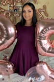 I loved the dress soo much it arrived on the day of my birthday! As soon as I got it, put it on and took birthday pictures. I love how it fit and the material was great. - Estefany A.