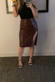 This top was so simple and cute I have paired it with jeans & a skirt. It's true to size and quality is pretty good. - Cynthia C.