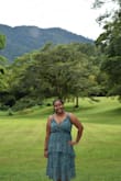 It was a perfect fit and colour. The only thing was that the cleavage area showed off a bit more than I liked, but it still was ok. I wore it for a greenery themed bridal shower and got so many compliments. It's also so very comfortable. - Charissa B.