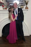 This dress fits perfectly, it is made of great material, I had to get it tailored because even in heels the dress is way too long for me. The strings in the back make it easy to adjust to the body size of the buyer. - Melanie P.