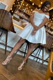 I wore this dress for my wedding at the city hall and it worked out great!! I'm normally a size medium in Lulus dresses but ordered a size up based on reviews, I received so many compliments. Definitely a high quality dress and made me feel like a princess! - Crystal P.