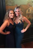 The dress was beautiful quality. It's very long but due to my height I usually have to have things hemmed. I had cups added by my tailor as well. The blue is a rich color. The photo I have included is in dark lighting but outside the dress is a deep blue that doesn't look black. - Jodi C.