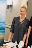 Another great work top from Lulus! Looks great tucked or untucked.
The sleeves are a little loose to be rolled up, but will still hold. - Kristi L.