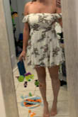I love loved this dress but only got to wear it once. I followed to care instructions and it still shrunk! It's way to short now and can't be worn. I'm def disappointed as it's super cute and I got compliments the one time I wore it out. - Tiffany C.