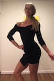 I love how sexy yet elegant this dress is.
I am 5'9 and it runs a little short for me. Had to be conscious when sitting down, but otherwise it's gorgeous! - Darina L.