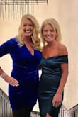 This dress is so Flattering it was the best choice to wear in Chicago for New Year's eve party it is so flattering with the V neck and the routing around the waist accents you in all the right places. - Joyce R.