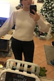 Cute top but again is very short. Have to wear with very high jeans or skirt. - Maryana S.