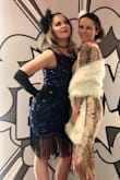 This was the perfect dress for NYE Roaring 20's Party! Received compliments throughout the night. A few pieces of fringe string at the bottom of the dress become uneven that I pulled out but not a big deal. - Tabitha T.