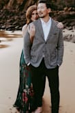 I bought this dress for a beach photo shoot. I absolutely loved it. The color was perfect and it fit perfectly to my voluptuous body. I had to buy a new bra but it was worth it. I felt sexy and desired. My husband loved it. The fabric somehow makes the dress elegant. I might purchase other colors. - Leticia D.