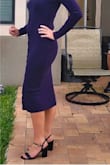 Bought this cotton ribbed striped dress for the office although it could be dressed up or down. It needed some subtle yet sophisticated shoes to carry the look and these black lizard stamped look are it! Comfortable, flattering, bring a higher level to the dress. They go with everything and anything. They belong in all wardrobes for any look you can think of!! - Janet A.