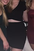 Really comfortable dress and the fit is very flattering, especially for ladies who run bustier since it can be worn with a regular bra. The skirt is very long so I would not worry about it being too short. It can be bunched or rolled over to adjust the length. - Haley