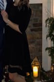 I wore this dress to a wedding! It was pretty and the fabric was thick which kept me warm (New Years eve wedding and they lost power) I ordered a medium but I probably could have worn a small, I just didn't have time to return and try a small and then decide. It still fit me and it was so comfortable all night! - Kaila P.