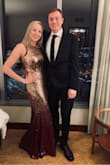 This dress fit perfectly, and was very elegant. The only complaint I had was it made my armpits irritated from the sequins- but totally worth it! - Nicole B.